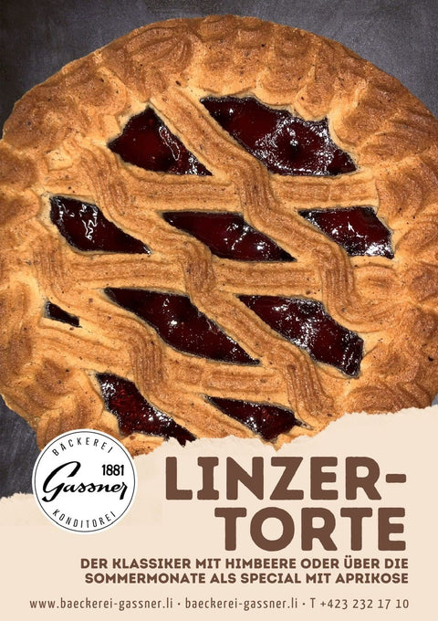 Linzertorte Himbeere